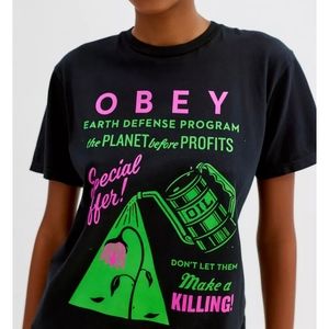 OBEY Earth Defense Graphic Tee